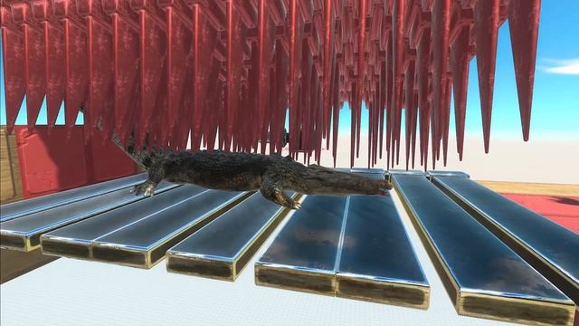 Which Unit Can Pass the Spinning Spikes -- Animal Revolt Battle Simulator смотреть онлайн