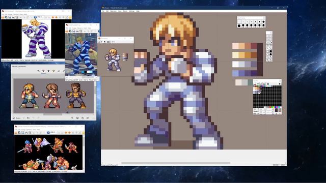PIXEL ART TIME LAPSE #196 - Cody (Street Fighter Alpha 3) смотреть онлайн