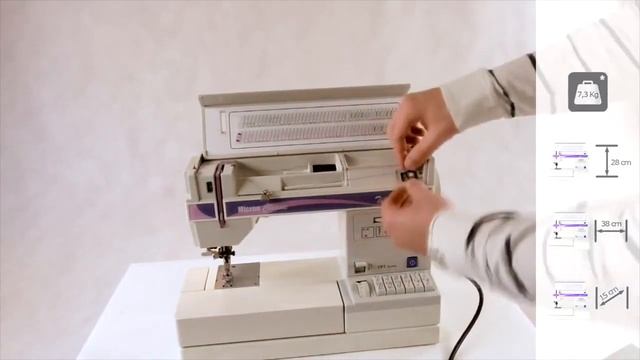 Швейные машины «Micron Classic» модели 1035, 1037 смотреть онлайн