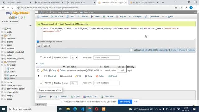 CONCAT Function in SQL Hindi смотреть онлайн