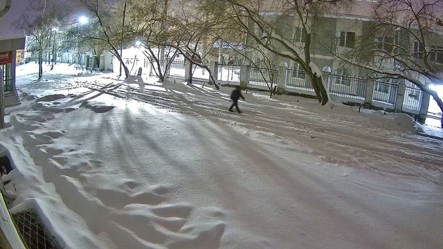 Видеокамера IP SMR-5749-DL-MIC-POE (2.7-13.5мм). Ночная запись.