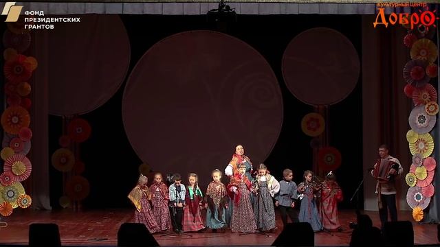 Детский фольклорный коллектив "Подсолнухи" смотреть онлайн