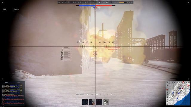 War Thunder-T34-85 Realistic Subscriber Replay (HD) смотреть онлайн