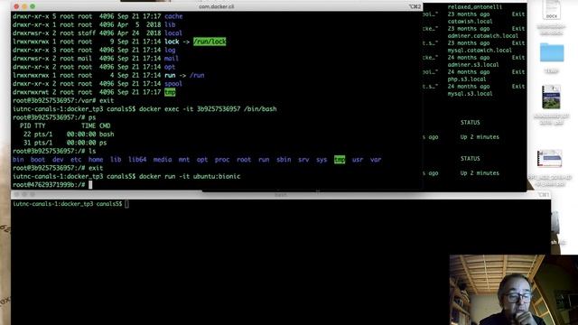 IUTNC-INFO - LP CIASIE : Protocoles du web / les commandes docker de base смотреть онлайн