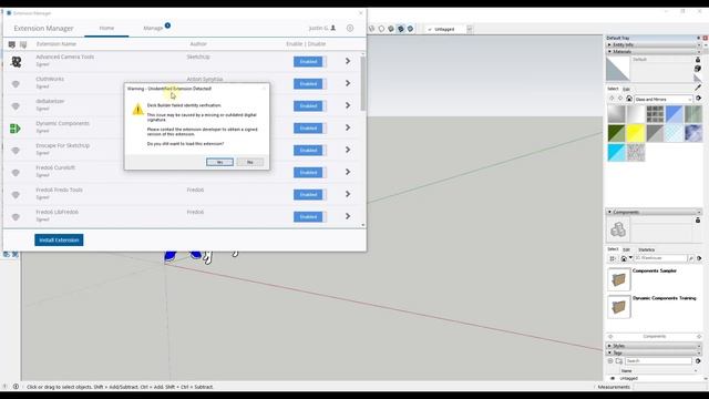 Signed vs Unsigned Extensions in SketchUp - SHOULD YOU BE WORRIED? смотреть онлайн