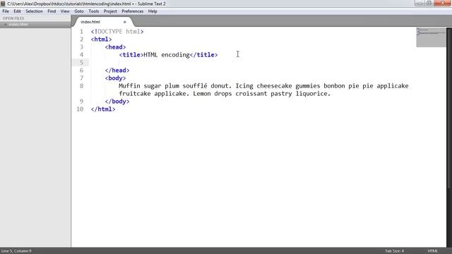 HTML Character Encoding смотреть онлайн
