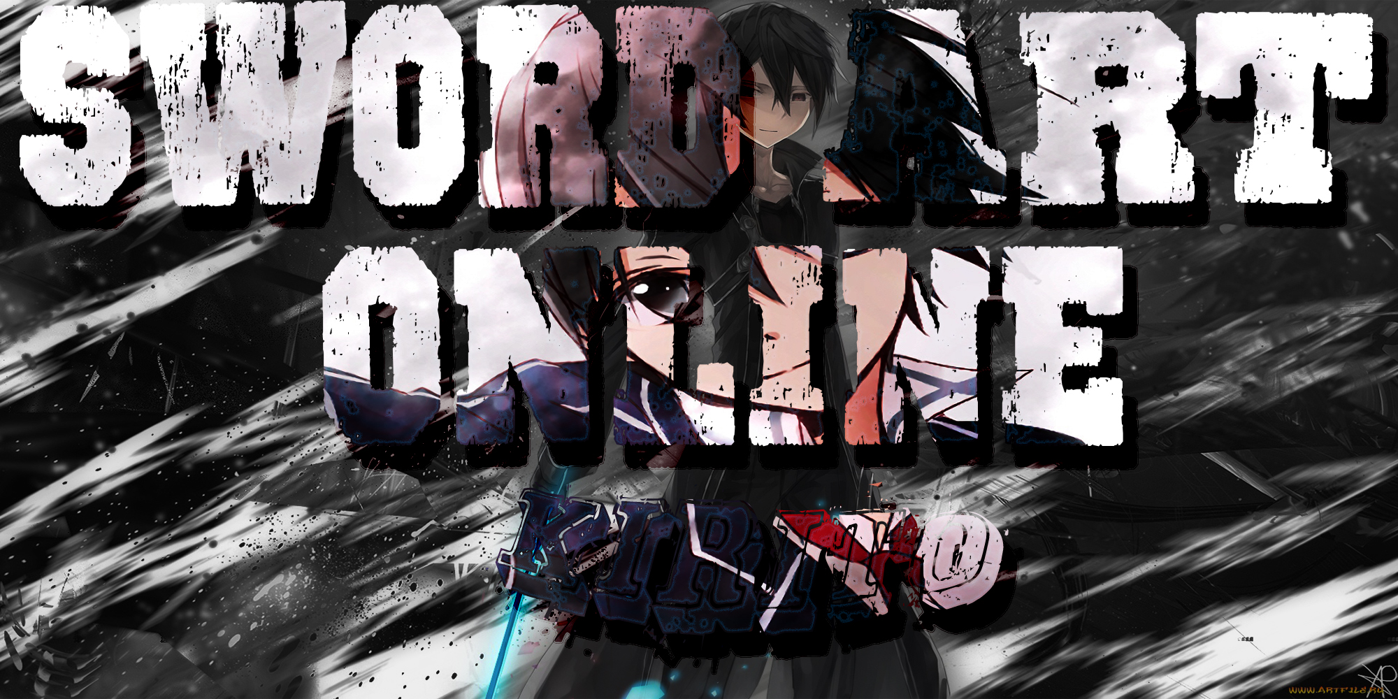 AnimeRap - Реп про Кирито из Мастер Меча Онлайн_ Sword Art Online Kirito Rap