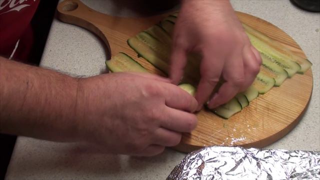 Такие Огурцы Вы еще не Ели!Оригинальная закуска из Огурцов!