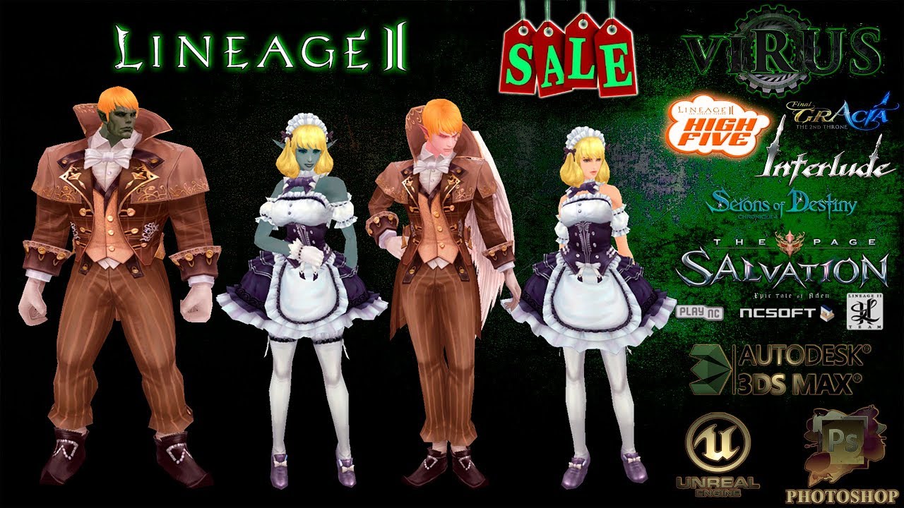 New Costumes. 098. LINEAGE II - FAFURION. Any Chronicles ◄√i®uS►