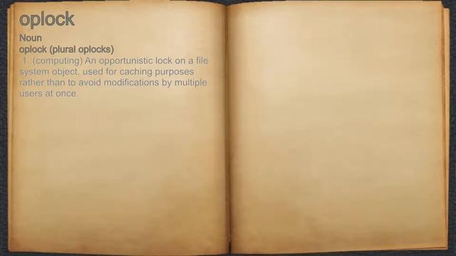 What does oplock mean? смотреть онлайн