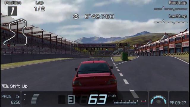 Gran Turismo PSP - Autumn Ring Mini Reverse D Rank Race(PPSSP HD) смотреть онлайн