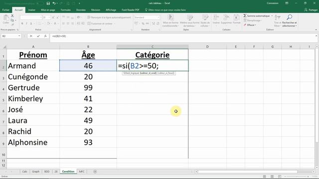 Comment utiliser la fonction SI ? (condition à 2 choix) - Cours facile EXCEL смотреть онлайн