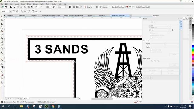 Corel Draw Tips & Tricks Needle holes around a patch смотреть онлайн