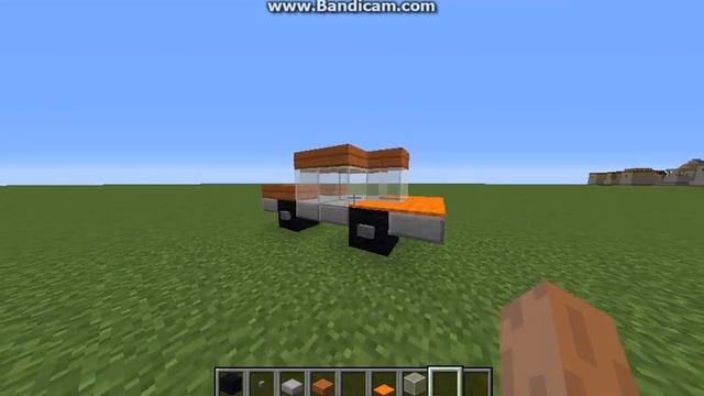 Как построить красивую гонучную машину в Minecraft. смотреть онлайн