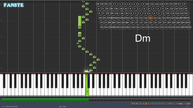 Tarantella Napoletana Accordion Tutorial (Piano with Chords) смотреть онлайн
