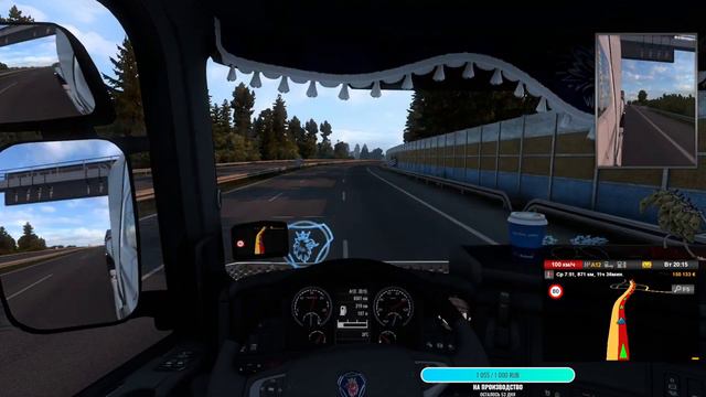 Стрим ETS 2 онлайн/играем в ETS 2 сейчас/Катим конвой смотреть онлайн