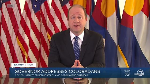 Gov. Jared Polis extends Colorado's stay-at-home order until April 26 смотреть онлайн