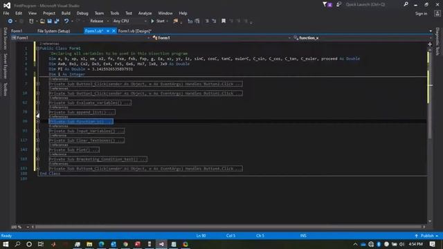 Numerical Methods - Bisection Method Coded in Microsoft Visual Studio смотреть онлайн