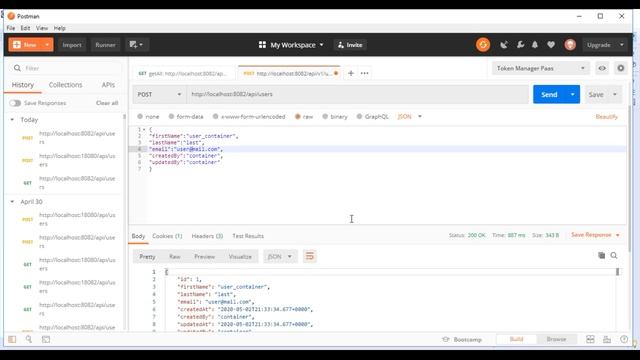 Api Rest (Spring Boot) + MySql + Docker смотреть онлайн