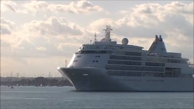 "Silver Bergen" & "Silver Whisper" depart from Southampton - 16/05/2013 смотреть онлайн
