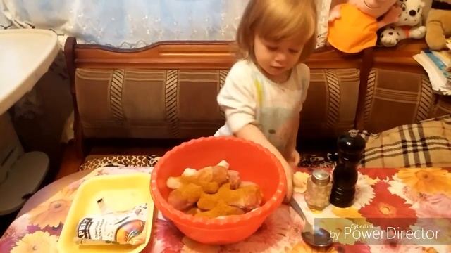 Как запечь куриные ножки. Поварёнок Мими.