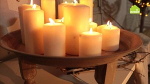 Подсвечник в стиле прованс