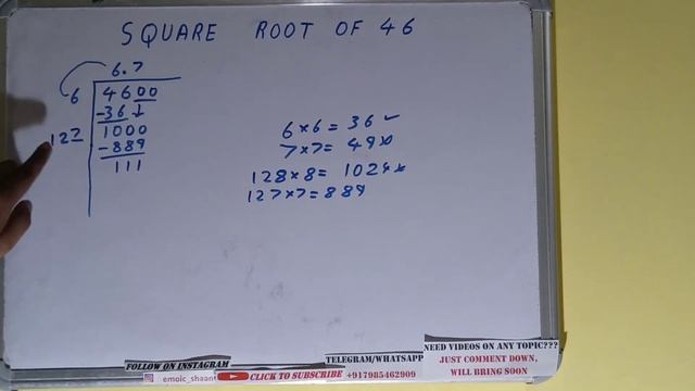 SQUARE ROOT OF 46 смотреть онлайн
