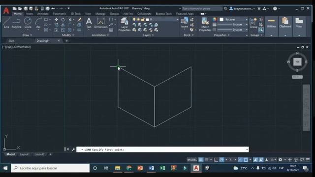 ¿ Como hacer un cubo Isométrico en AutoCAD.? смотреть онлайн