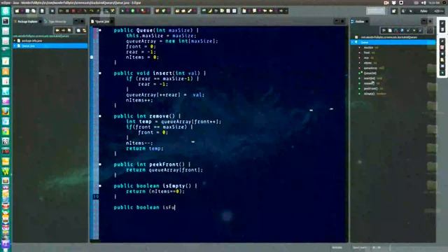 Programming a queue in Java (Data Structures) смотреть онлайн