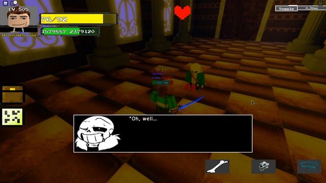 Roblox - Undertale Dungeons - Sans beated (Read Desc) смотреть онлайн