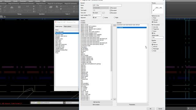 50 - MagiCAD_for_AutoCAD - Dimension Text + Automatic Text + Part Property Line смотреть онлайн