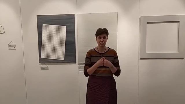 Галерея "На Каширке"| Выставка "Плоское искусство"| Марта Яралова о разделах выставки и её структур смотреть онлайн
