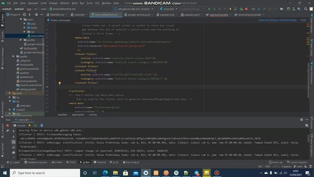 Configuration Firebase FCM Flutter with API + PHP смотреть онлайн