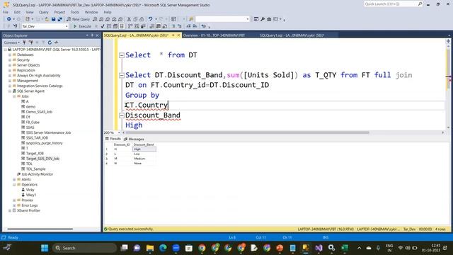 6 MS SQL Server Data Validation TARGET E COMMERCE Data Analyst Project in Telugu смотреть онлайн