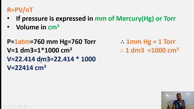 Units Of General Gas Constant | 3rd Chapter | 1st Year Chemistry | In Hindi | In Urdu | In English