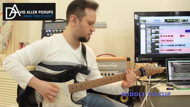HSS DAllen Pickups demo with OD Guitar solo смотреть онлайн