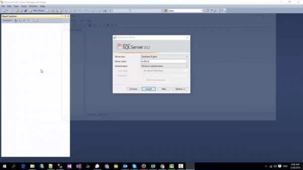 TITLE: Connect to Server, Cannot connect to localhost.