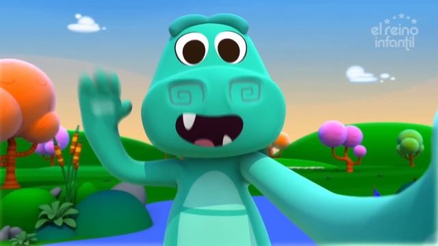Cha cha cha del Cocodrilo - Las Canciones del Zoo 3 | El Reino Infantil смотреть онлайн
