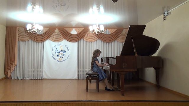 К.Черни-Гермер (2 тетрадь) Этюд №29. Исполняет Сергеева Анастасия, 10 лет, 4 класс смотреть онлайн