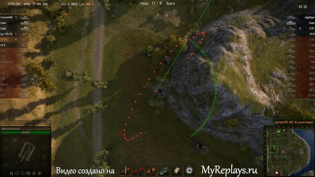WOT: Утёс - СУ-14 - 8 фрагов - смотреть онлайн