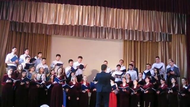 Диригує Петреску Ілля. "Чотири воли пасу я". А. Кос-Анатольський. смотреть онлайн