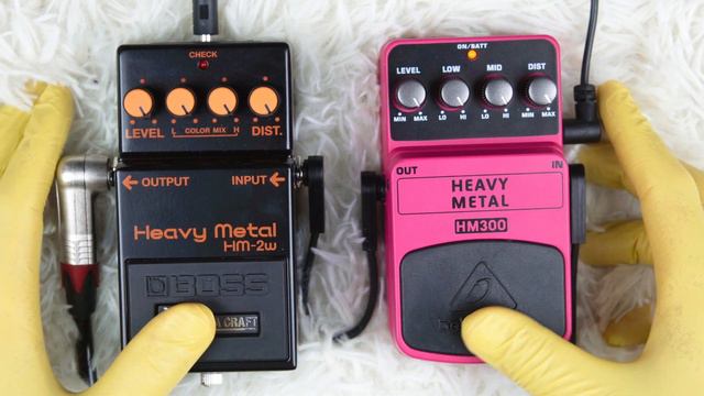 Boss HM-2 Waza Craft vs Behringer HM300 - Do they sound the same? смотреть онлайн