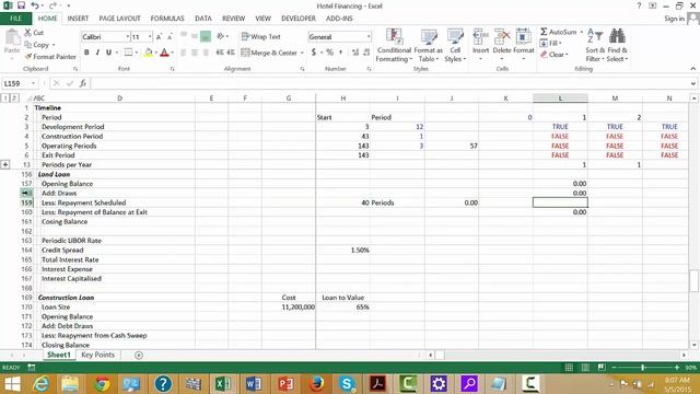 Hotel Exercise 5 - Adding Financing to Model смотреть онлайн