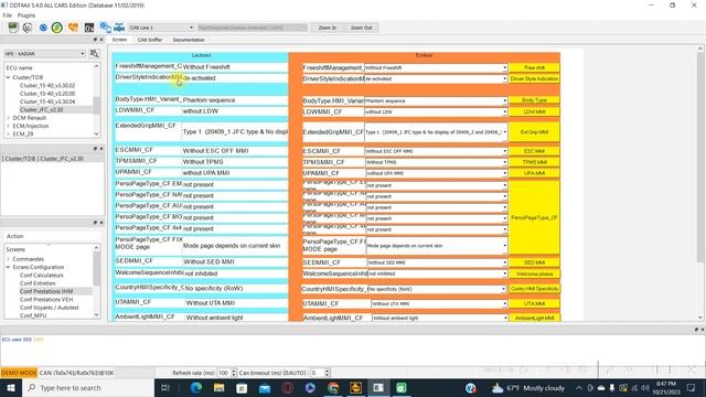 DDT4ALL Tutorial 13 -Disable changing gear recommendation on RENAULT KADJAR CARS смотреть онлайн