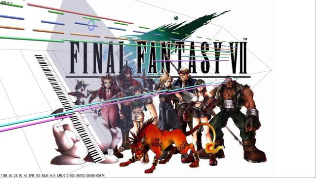 Final Fantasy VII (1998/PC) MIDI GM Ver. － Who...Am I? смотреть онлайн
