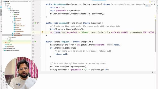 Distributed Queue Using Apache Zookeeper