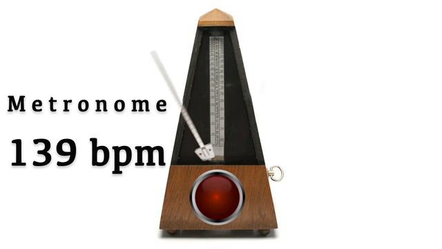 Metronome 139 bpm 🎼 смотреть онлайн