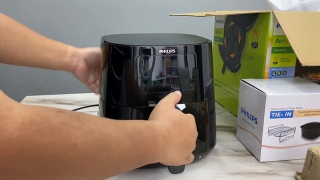 Unboxing Philips Airfryer XL HD9270