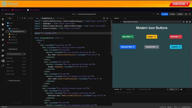 React ANIMATED MOTION BUTTON in Under 30 Minutes - Tutorial смотреть онлайн