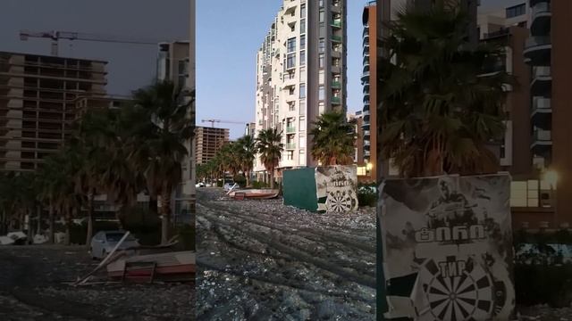 Последствия шторма на черноморском побережье в Грузии! смотреть онлайн